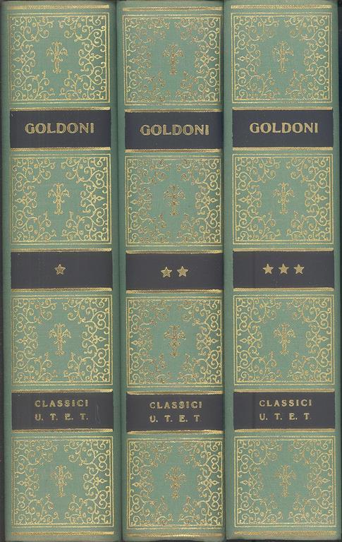 Commedie - Carlo Goldoni - copertina