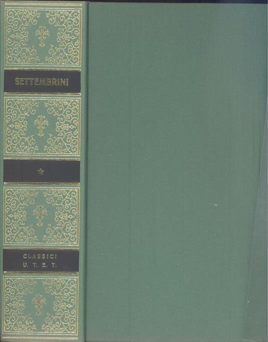 Ricordanze E Altri Scritti - Luigi Settembrini - copertina