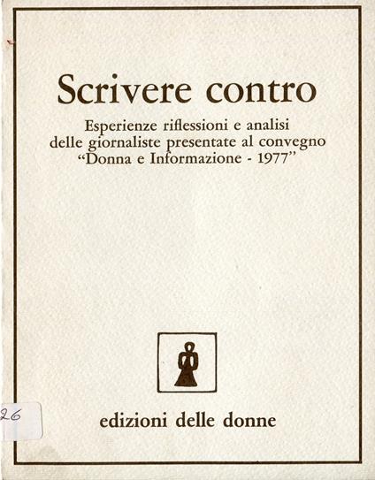 Scrivere Contro - copertina