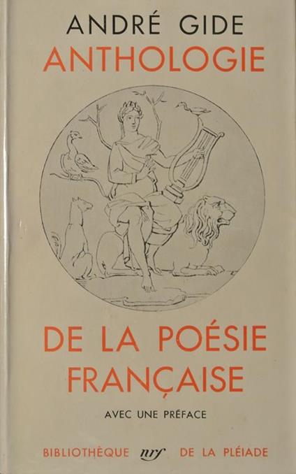 Anthologie de la poésie française - André Gide - copertina