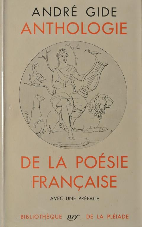 Anthologie de la poésie française - André Gide - copertina