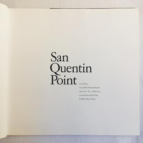 San Quentin Point - Lewis Baltz - 2