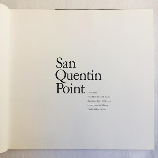 San Quentin Point - Lewis Baltz - 2
