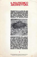 Il Politecnico Architettura n.1