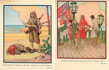 la vita avventurosa di Robinson Crosué - Carlo Nicco - 2