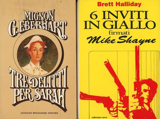 Tre delitti per Sarah - Mignon Good Eberhart - copertina