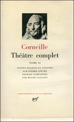 Theatre complet. Tome II