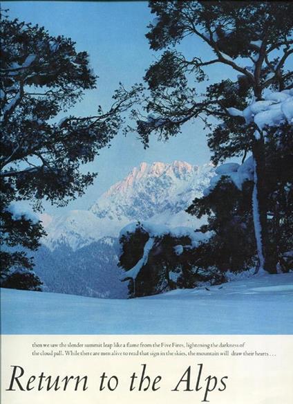 Return to the Alps - Max Knight - copertina