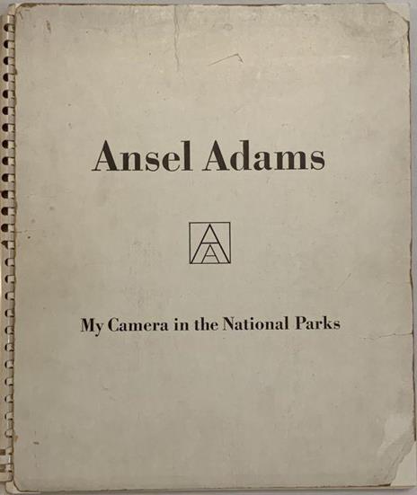 My Camera in the National Parks - Ansel Adams - copertina