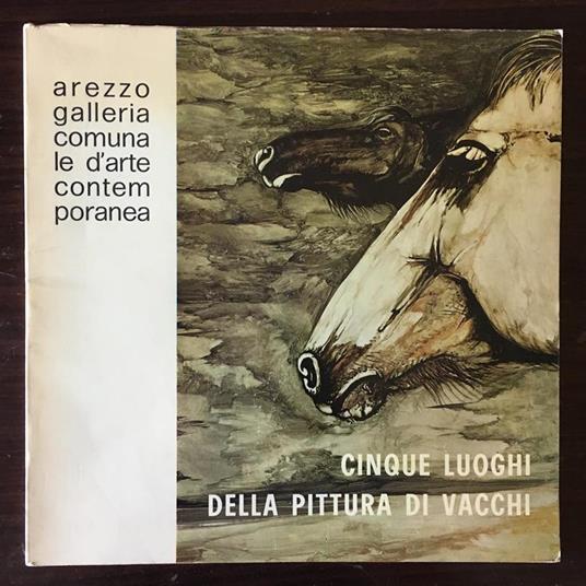 Cinque luoghi della pittura di Vacchi - Sergio Vacchi - copertina