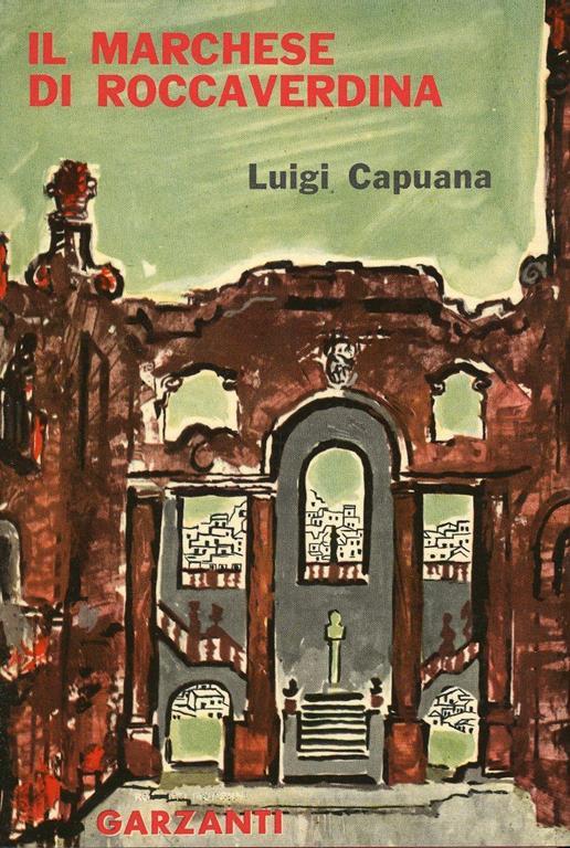 Il marchese di Roccaverdina - Luigi Capuana - copertina