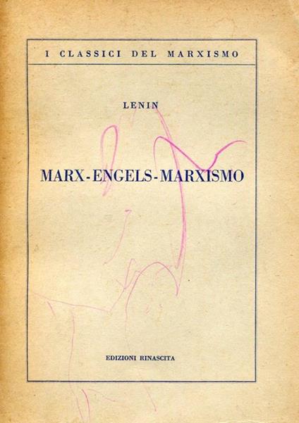 Marx - Engels - Marxismo - Lenin - copertina