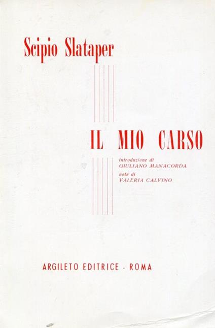 Il mio Carso - Scipio Slataper - copertina