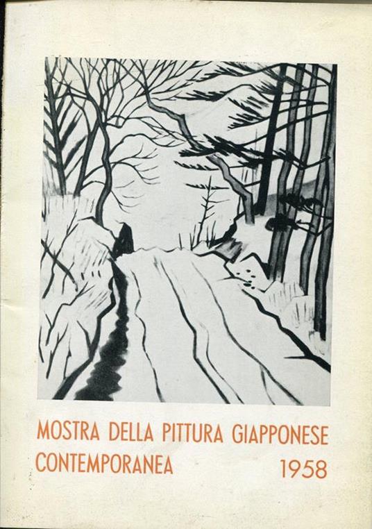 Mostra della pittura giapponese contemporanea - Giuseppe Morichini - copertina