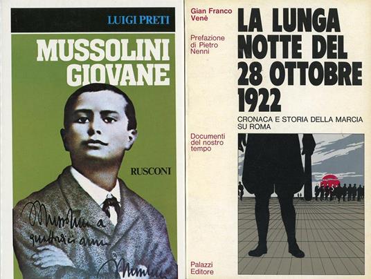 Mussolini giovane - Luigi Preti - copertina