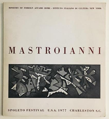 Mastroianni - Umberto Mastroianni - copertina