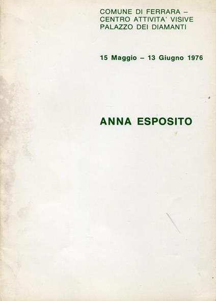 Anna Esposito - Anna Esposito - copertina