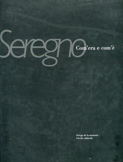 Seregno. Com'era e com'è - Arturo Lanzani - copertina