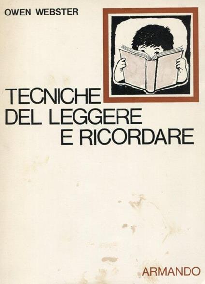 Tecniche del leggere e ricordare - Owen Webster - copertina