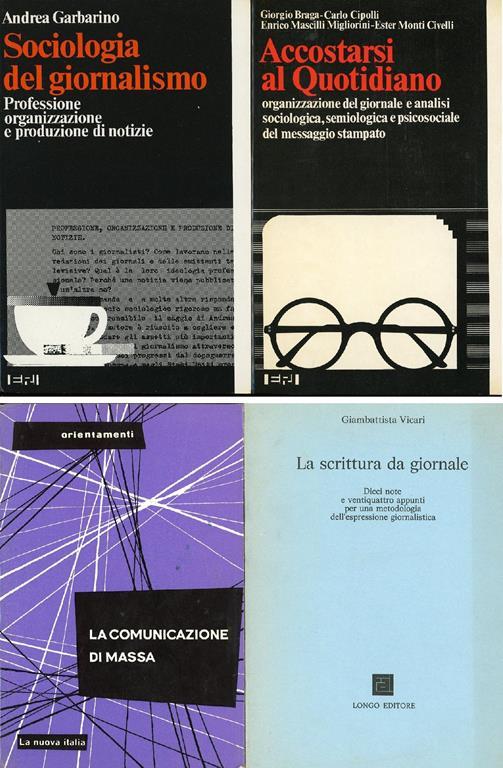 Sociologia del giornalismo - Andrea Garbarino - copertina