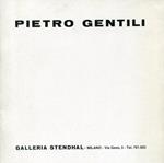 Pietro Gentili. Brochure di mostra, Milano, 1971-1972