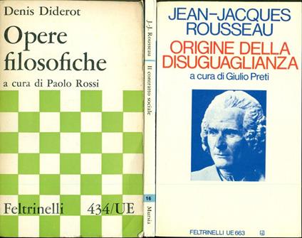 Opere filosofiche - Denis Diderot - copertina