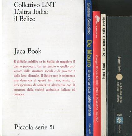 L' altra Italia: Il Belice - copertina
