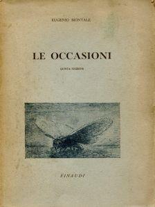 Le occasioni - Eugenio Montale - copertina