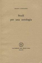 Studi per una antologia