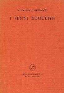 I segni eugubini - Antonello Trombadori - copertina