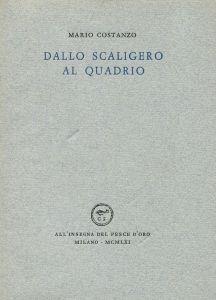 Dallo Scaligero al Quadrio - Mario Costanzo - copertina