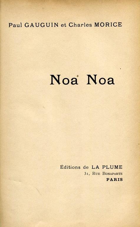 Noa Noa - Paul Gauguin - 3