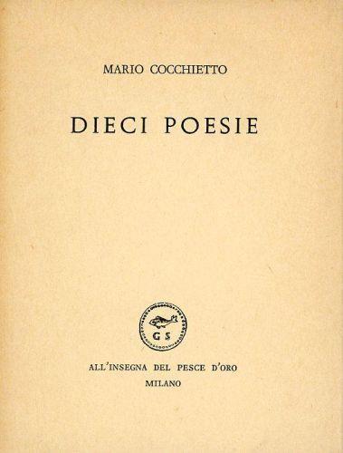 Dieci poesie - copertina