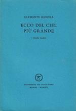 Ecco del ciel più grande. 7 liriche inedite
