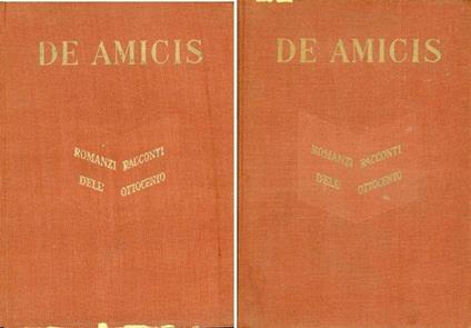 De Amicis a cura di Antonio Baldini - Edmondo De Amicis - copertina