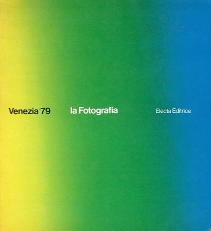Venezia '79. La fotografia - copertina