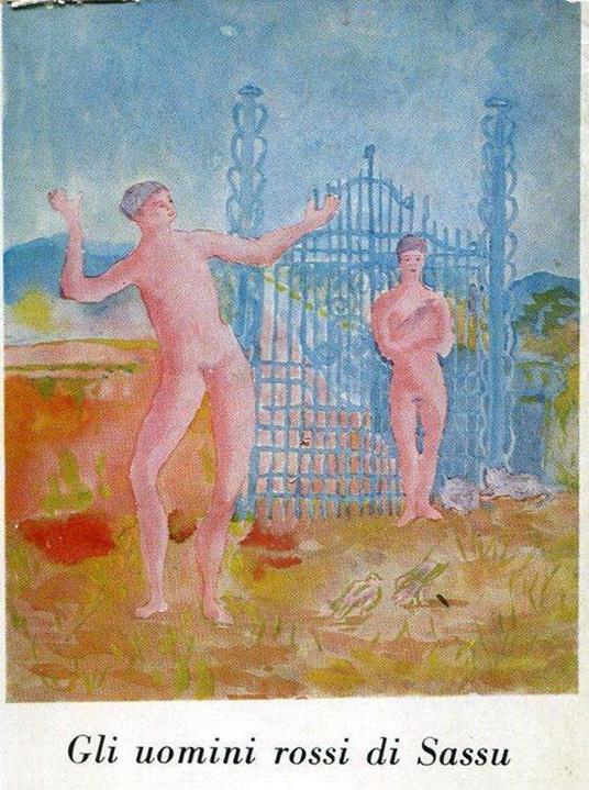 Gli uomini rossi di Aligi Sassu - Enzo Fabiani - copertina