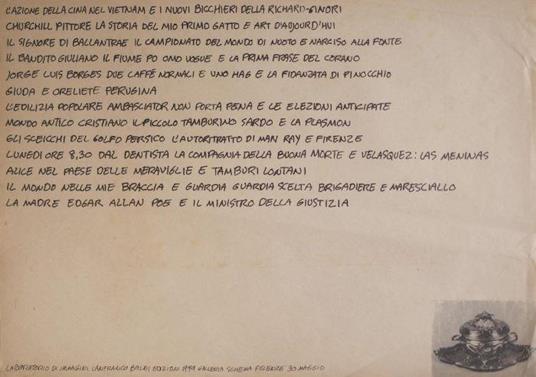 Laboratorio di immagini Lanfranco Baldi Edizioni 1979. Galleria Schema - copertina