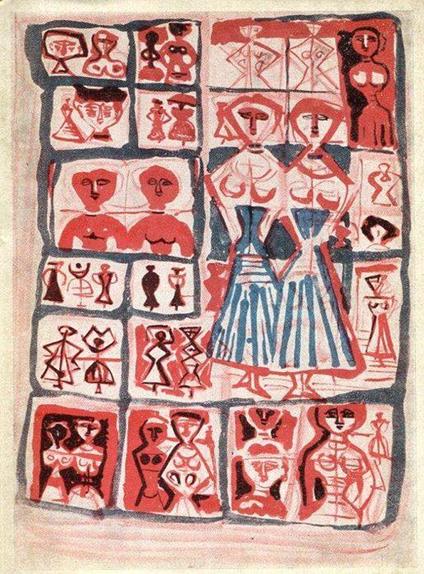 Francobolli di Campigli - Massimo Campigli - copertina