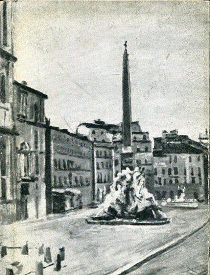 Pietre di Roma. Dipinti di Alberto Salietti - Silvio Negro - copertina