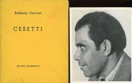 Cesetti - Raffaele Carrieri - copertina