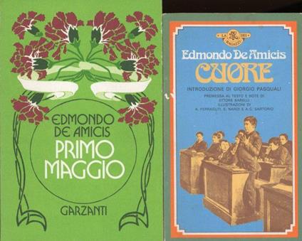 Primo maggio - Edmondo De Amicis - copertina