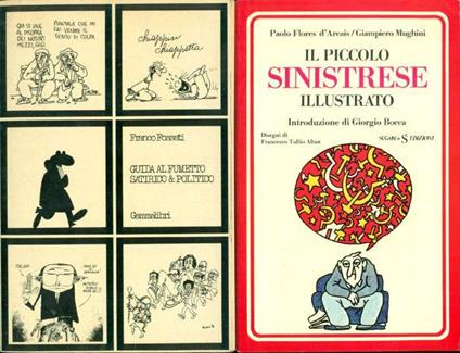 Guida al fumetto satirico e politico - Franco Fossati - copertina