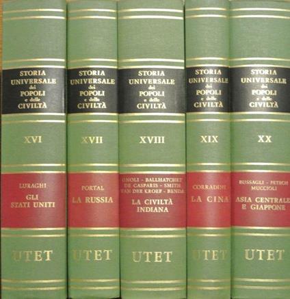 Storia universale dei popoli e delle civiltà - copertina