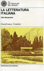 La letteratura italiana. Tomo IV. Otto-Novecento