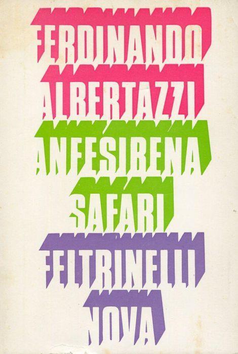 Anfesibena safari - Ferdinando Albertazzi - copertina