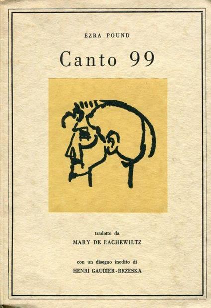 Canto 99 - Ezra Pound - copertina