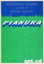 Pianura. Letteratura e Prassi