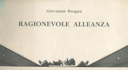 Ragionevole alleanza - copertina