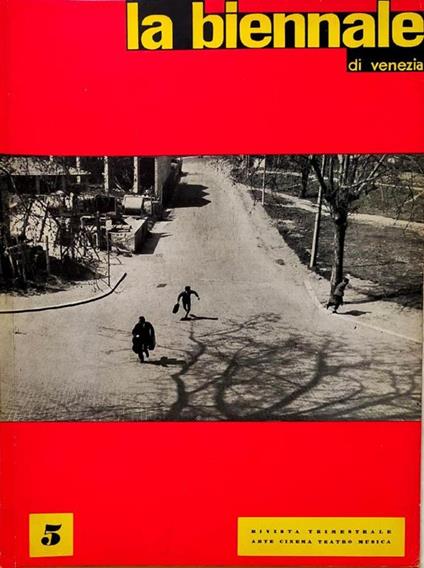 La Biennale di Venezia. Numero 5 - Agosto 1951 - copertina